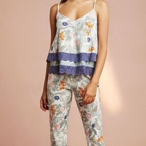 ANTHROPOLOGIE Floreat Oasis Tank Top